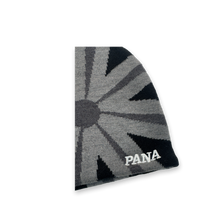 PANA RISING SUN BEANIE - BLACK AND GREY